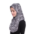 thumbnail image 4 of Muslim Women Inner Hijab Headscarf Cap Islamic Full Cover Islamic Hat, 4 of 9