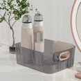 thumbnail image 4 of RKSTN Boîte de Rangement Transparente Grande Capacité Boîte de Rangement Cosmétique de Bureau Boîte de Rangement Transparente Anti-Suie avec Couvercle, 4 of 5