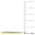 thumbnail image 2 of Artesia 14K Yellow Gold Thin Stackable Twist Wedding Band, 2 of 4