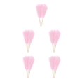 thumbnail image 3 of VONKY 3pcs Home Decor Artificial Pampas Reed For Stylish Look Cloth Artificial Flower Downy And Durable Boho Decor Light Pink 5Set, 3 of 6
