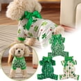 thumbnail image 5 of Pyjama pour Chien de la Saint-Patrick pour Petits à Moyens Chiens, Doux et Festif, 5 of 5
