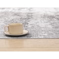 thumbnail image 3 of BERTHMEER 2'x6' Runner Rugs Abstract for Kitchen Hallway Entrance Entryway Dorm Bedroom Modern Contemporary Non Slip Runner Rugs, Gray, 3 of 6
