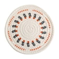 thumbnail image 2 of Tapis de Table Tissé en Lin à Isolation Thermique 10 Po x 10 Po pour Bols Chauds, Casseroles, Tasses à Thé, 2 of 5