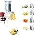 thumbnail image 3 of Slicer Shredder Attachment for KitchenAid Stand Mixer, Salad Machine with Vegetable Slicer, Salad Maker, Food Slicers Cheese Grater Attachments for KitchenAid Mixer Dishwasher Safe By Airpro (Blue), 3 of 4