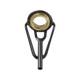 thumbnail image 4 of Unique Bargains 1.6mm Stainless Steel Fishing Rod Tip Repair Kit Pole Ring Guide Replacement, Golden 8 Pack, 4 of 5