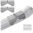 thumbnail image 1 of Vaidha 2 Pcs Gutter Extension Hinge, Downspout Extension FlipUp Hinge | Easy DIY Installation On Any Size Rectangle Or Square Downspout Convenient And Save Money, 1 of 1