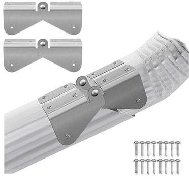 Vaidha 2 Pcs Gutter Extension Hinge, Downspout Extension FlipUp Hinge | Easy DIY Installation On Any Size Rectangle Or Square Downspout Convenient And Save Money