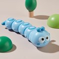thumbnail image 2 of Blue Childrens Wind Up Toy Top Chain Sways Crawling Animals Move Run Educational Baby Motor Skill Learning Toy 1.6X5.9 Inch, 2 of 5