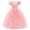 A-Pink Dress, variant on HAWEE Pink Princess Dress for Girl Repunzel Cosplay Halloween Costume Puff Sleeve Layerd Dresses