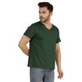 thumbnail image 3 of Inkmeso Men's V-neck Basic Tshirt Short Sleeve Solid Regular Fit Cotton Tee, 3 of 7