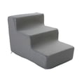 thumbnail image 1 of Dog Stairs Pet Steps Ramp Puppy Stairs Convenient Cat Stairs Dog Steps Removable L 3 Step Grey, 1 of 9