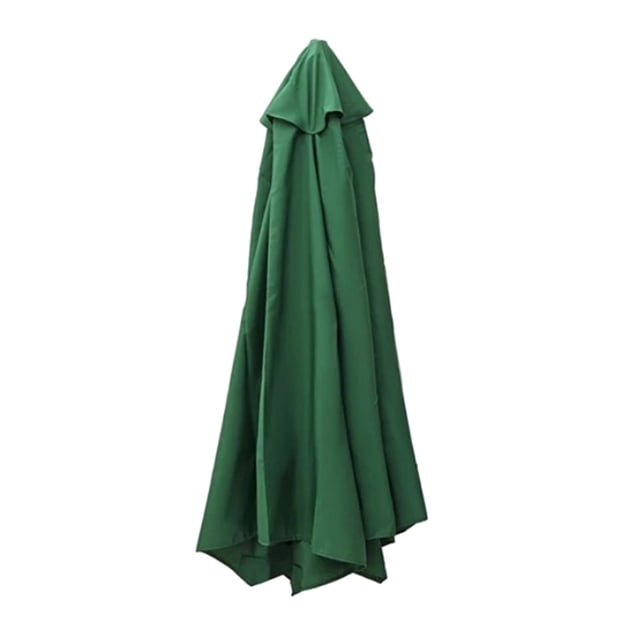 Fabric Parasol Durable Outdoor Patio Sunshade Umbrella 2 meter 6 Rib Green