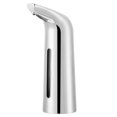 thumbnail image 4 of pitrice Automatic Soap Dispenser Touchless Refill Soaps Pump 400ml Battery Operated Waterproof Sensor Liquid Dispensers Bathroom Hotel Silver, 4 of 8
