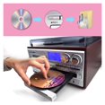 thumbnail image 4 of 3 Speed Bluetooth-compatible Turntable Vinyl LP Record Player Vintage Gramophone Phono CD&amp;Cassette FM/AM Radio ,Simple Setup, 4 of 7