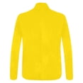 thumbnail image 5 of IMENGL Solid color casual small suit jacket, Yellow M, Size M-5XL, 5 of 5
