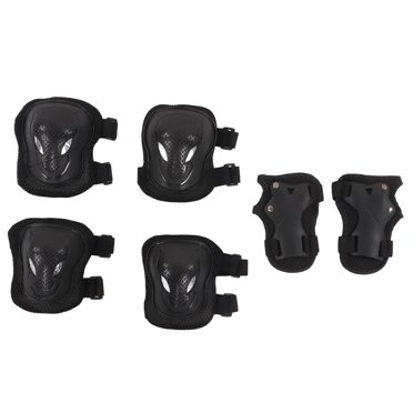 Genouillère Coudière, Protège-Poignet Ensemble d'Équipement Portable en Maille Respirante Réglable pour Patinage à Roulettes pour 6 Ans et Plus