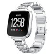 thumbnail image 1 of Fitbit Bracelets Versa 2 pour Femmes Bracelets Fitbit Versa Bracelets Fitbit Versa 3 Bracelet en Acier Inoxydable avec Diamants Bracelet de Montre Bracelet de Remplacement pour Fitbit Versa, 1 of 4