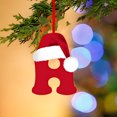 thumbnail image 1 of Fridja 26 Letters Christmas Tree Decoration Pendant, Christmas Tree Ornaments Personalized DIY Christmas Ornaments Christmas Decoration Xmas Tree Hanging Decor (H), 1 of 5