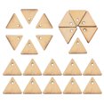thumbnail image 1 of 300pcs DIY Triangle Slices with Hole Pendant Wooden Pieces Unfinished Cutouts, 1 of 5