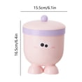 thumbnail image 3 of Mini Desktop Trash Can with Lid, Small Tabletop Waste Basket for Home Office, Compact Countertop Garbage Bin for Bedroom, Living Room, and Coffee Table, 3 of 6