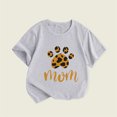 thumbnail image 3 of B91xZ Shirts T - pour Filles, Manches Courtes, Col Rond, Gris 12-18 Mois, 3 of 4