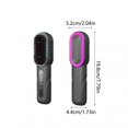 thumbnail image 4 of Negative Ion Hair Straightener Blue Light Hair Straightener Use Wireless Retractable Hair Straightener, 4 of 6