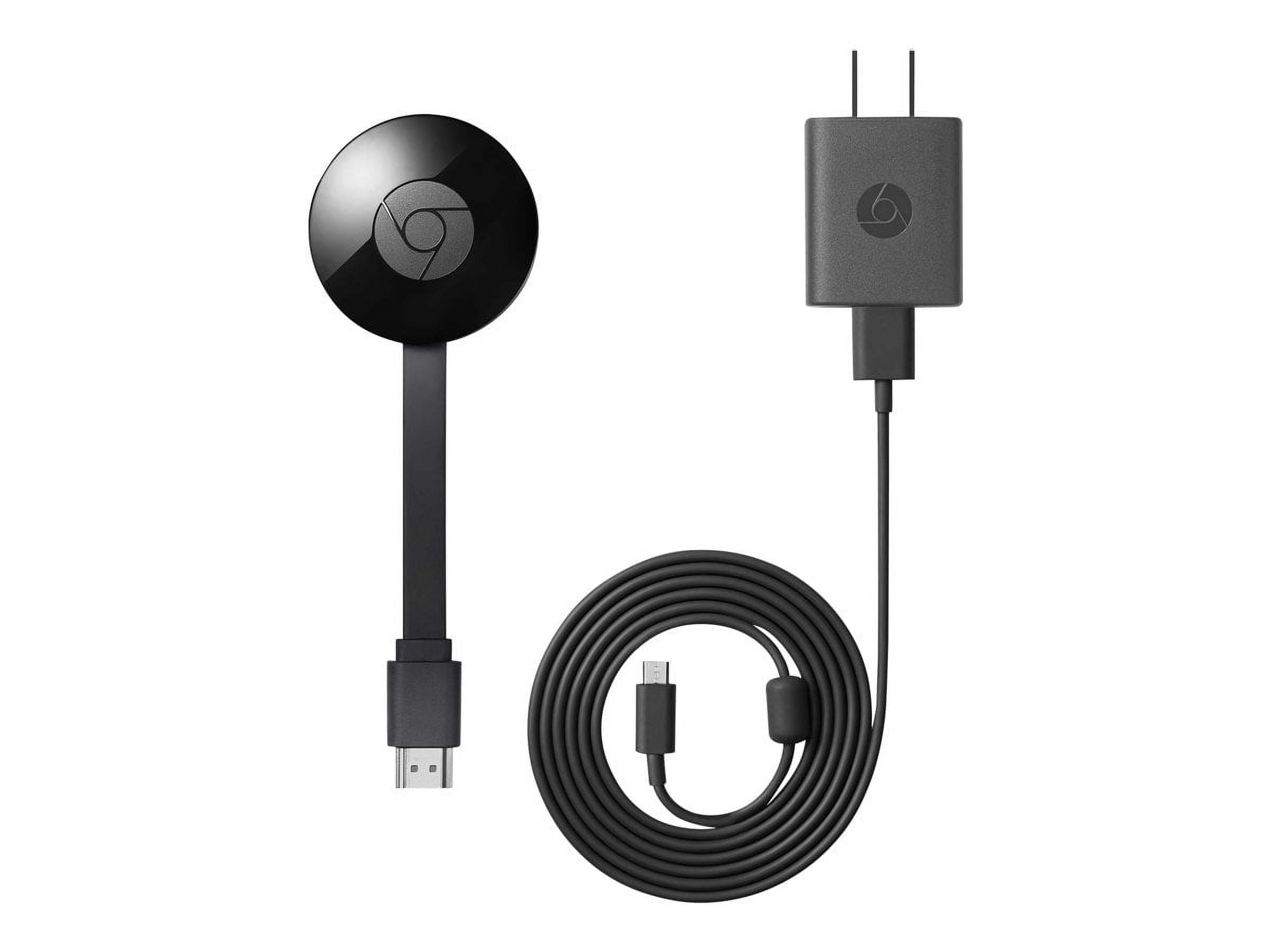 Google Chromecast 2 - AV player - 1080p - black - Walmart.ca