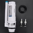 thumbnail image 3 of Adjustable Toilet Fill Valve White 2.5 Inch Stable Drainage Anti Siphon Function with Screw for Split Toilets, 3 of 7