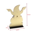 thumbnail image 2 of Mistaha Halloween Table Pumpkin Skull Wooden Decoration Halloween Party Table Centerpieces Table Topper, 2 of 8