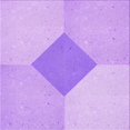 thumbnail image 1 of Ahgly Company Machine Washable Indoor Square Transitional Heliotrope Purple Area Rugs, 5' Square, 1 of 7