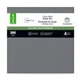 thumbnail image 3 of Mainstays 4-Piece 300 Thread Count Grey- CVC Cotton Blend Bed Sheet Set, Queen (Adult), 3 of 6