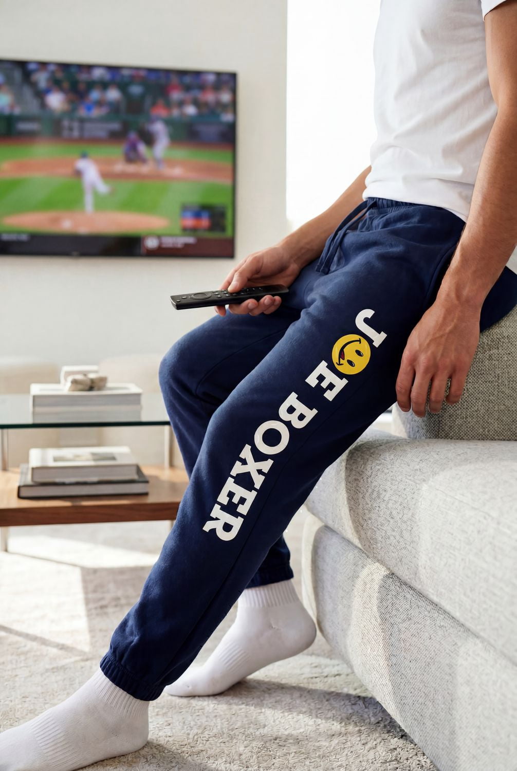 Joe Boxer Men's Graphic Jogger Sleep Pant