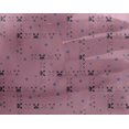 thumbnail image 3 of oneOone Georgette Viscose Fabric Star & Faces Animal Fabric Prints by Yard 42 Inch Wide, 3 of 4