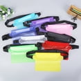 thumbnail image 3 of Sac Banane Étanche en PVC pour Plage et Natation sous l'Eau pour Téléphone Mobile, Pochette Sèche, 3 of 10