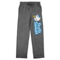 thumbnail image 1 of Frosty The Snowman Character Circle & Logo Men's Gray Heather Sleep Pajama Pants-Large, 1 of 7