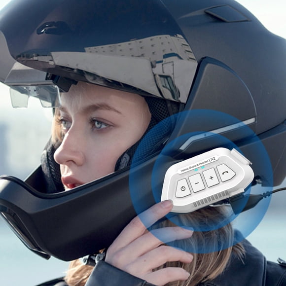 Cagogo under $5 Motorcycle Bluetooth Headset, Motorcycle Bluetooth Headset,Bluetooth 5.0 Helmet Headset,Wireless Bike Communication System,Long Range Intercom Headset,Full Face Helmet Headset
