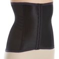 thumbnail image 1 of Women's Rago 821 Shapette Satin Panel Waist Cincher (Black 4X), 1 of 4