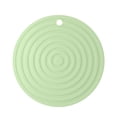 thumbnail image 2 of Qaailabf Dessous de Verre Antidérapant de 18 cm, Grand, Résistant à la Chaleur, Napperon de Table, Silicone de Qualité Alimentaire Premium, Protection de Vaisselle, Coussinet pour Boissons Chaudes Froides Café Thé Tasses Bouteilles Cuisine Salle à Manger Meubles, 2 of 4