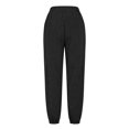 thumbnail image 5 of RKSTN Womens Pants Sweatpants Baggy Loose Mid Rise Fleece Workout Active Long Jogger Sweat Pants With Pockets Loose Fitting Long Pants, 5 of 5