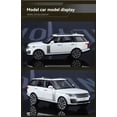 thumbnail image 4 of 1:32 Scale Range Rover 50th Anniversary Edition Diecast Model Car - Alloy & Plastic Construction with 6 Openable Doors, Pull-Back Motion, Sound & Light Effects, Rear Wheel Shock Absorbers -, 4 of 7