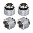 thumbnail image 1 of Unique Bargains Male to Female Extender Fitting G1/4 x 10mm for Computer Water Cooling System Silver 4pcs, 1 of 5