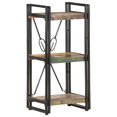 thumbnail image 1 of vidaXL 3-Tier Bookcase 40x30x80 cm Solid Reclaimed Wood, 1 of 5