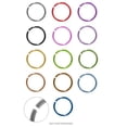 thumbnail image 1 of Anodized Titanium Nose Hoop Rings 18ga 5/16, 1 of 4