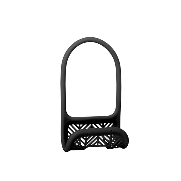 ULOFT Trellis Porte-éponge en plastique souple noir
