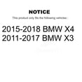 thumbnail image 2 of Kugel Ensemble de Roulement de Roulement Arrière 70-512597 pour Voiture BMW X3 X4, 2 of 11