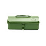 kowaku Metal Toolbox Multi-Purpose Metal Tool Storage Heavy Duty Portable Tool Chest for DIY Enthusiasts, Mechanics, Car, Garage, Job Site, Army Green, 280