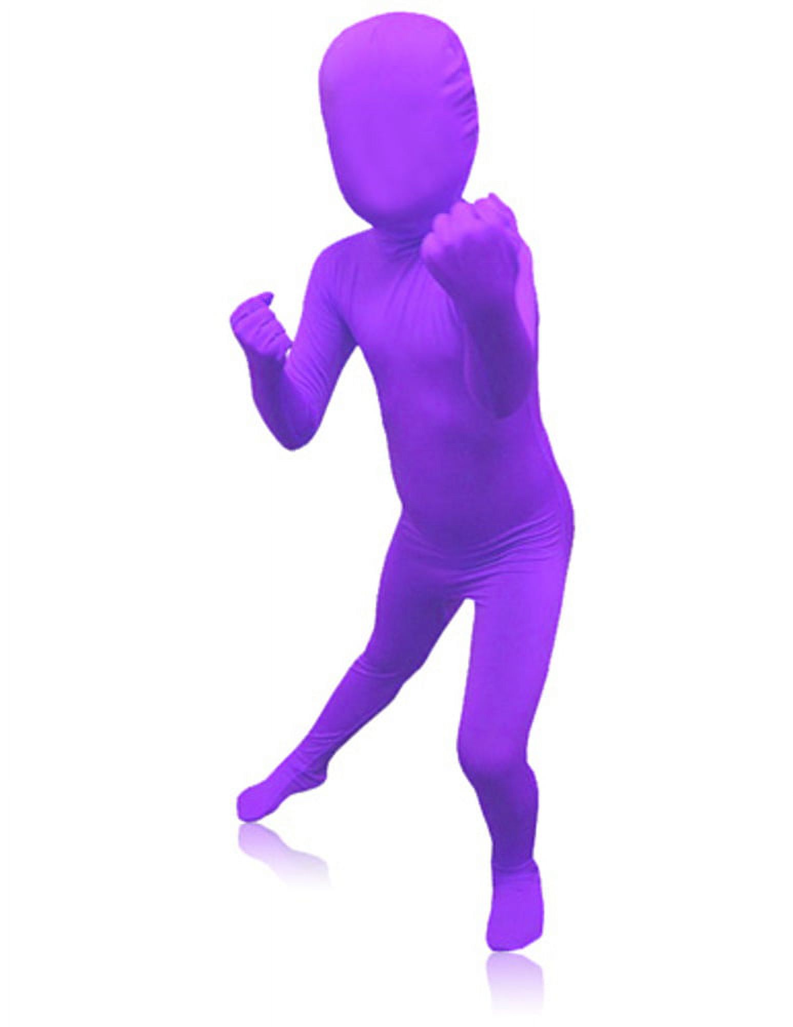AltSkin Ensemble Complet Spandex/Lycra (Enfants P, Violet)