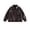 Brown, variant on LOVZFMLL Jackets for Womens Solid Color Lapel Pocket Short Leather Jacket Long Sleeved Hooded Leather Jacket