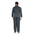 thumbnail image 4 of Inkmeso SolidNightwearSet For Men's Short Sleeve Pjs Loungewear Sets Soft Cotton Designer Sleepwear, 4 of 7