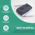 thumbnail image 2 of Universal Ceiling Fan Remote Replacement for 6 Speed and Timing Control – Ceiling Fan Light Remote Upgrade for Household Electrical Tools, 2 of 8
